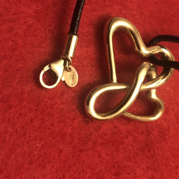 HAPPY HEARTS 14K Yellow Gold Charm Pendant Exclusively Designed For Fortunoff - Picture 4 of 7